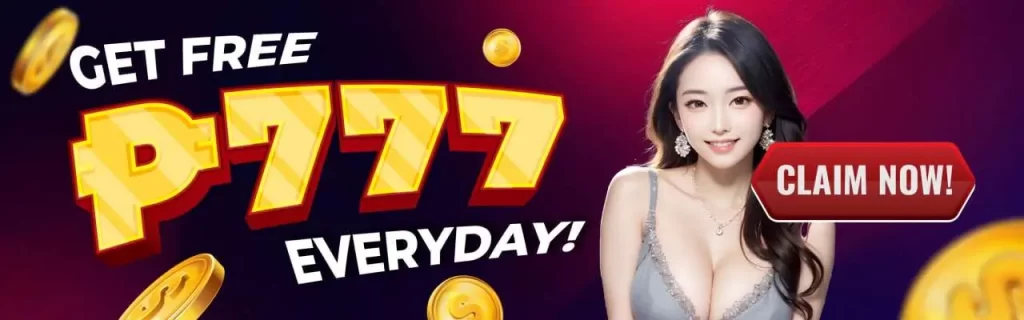 get free P777 bonus everyday!